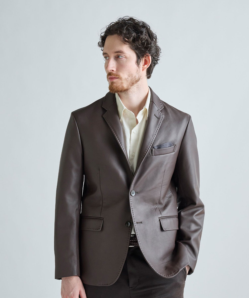 Sheep Leather Tailored Jacket